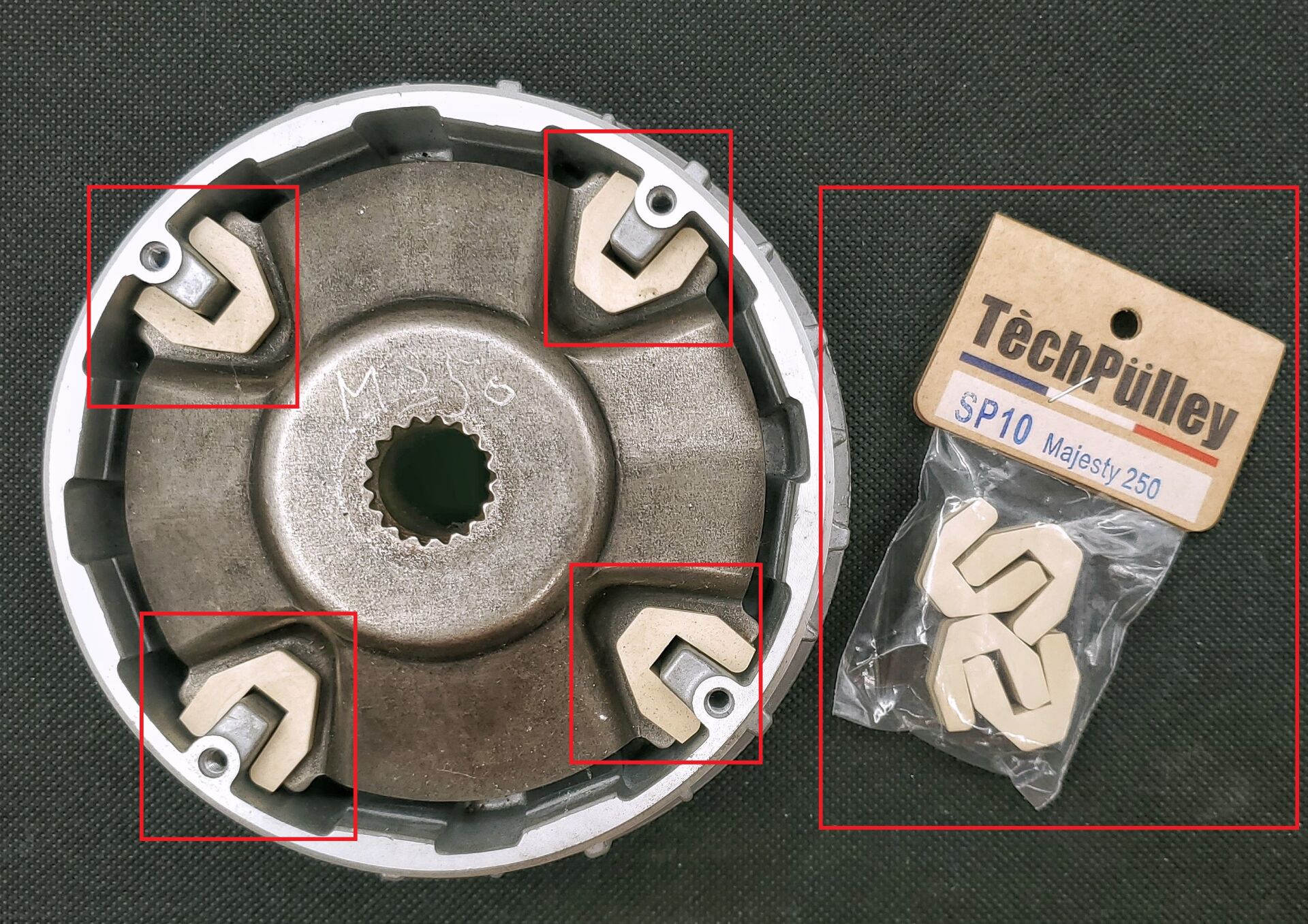 TECHPULLEY SP10(4pcs) KAYDIRICI KIZAK (Slider)