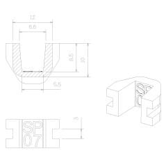 KYMCO LİKE 125 / 200 KAYDIRICI KIZAK (Slider)