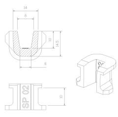 KAWASAKİ J300 KAYDIRICI KIZAK (Slider)