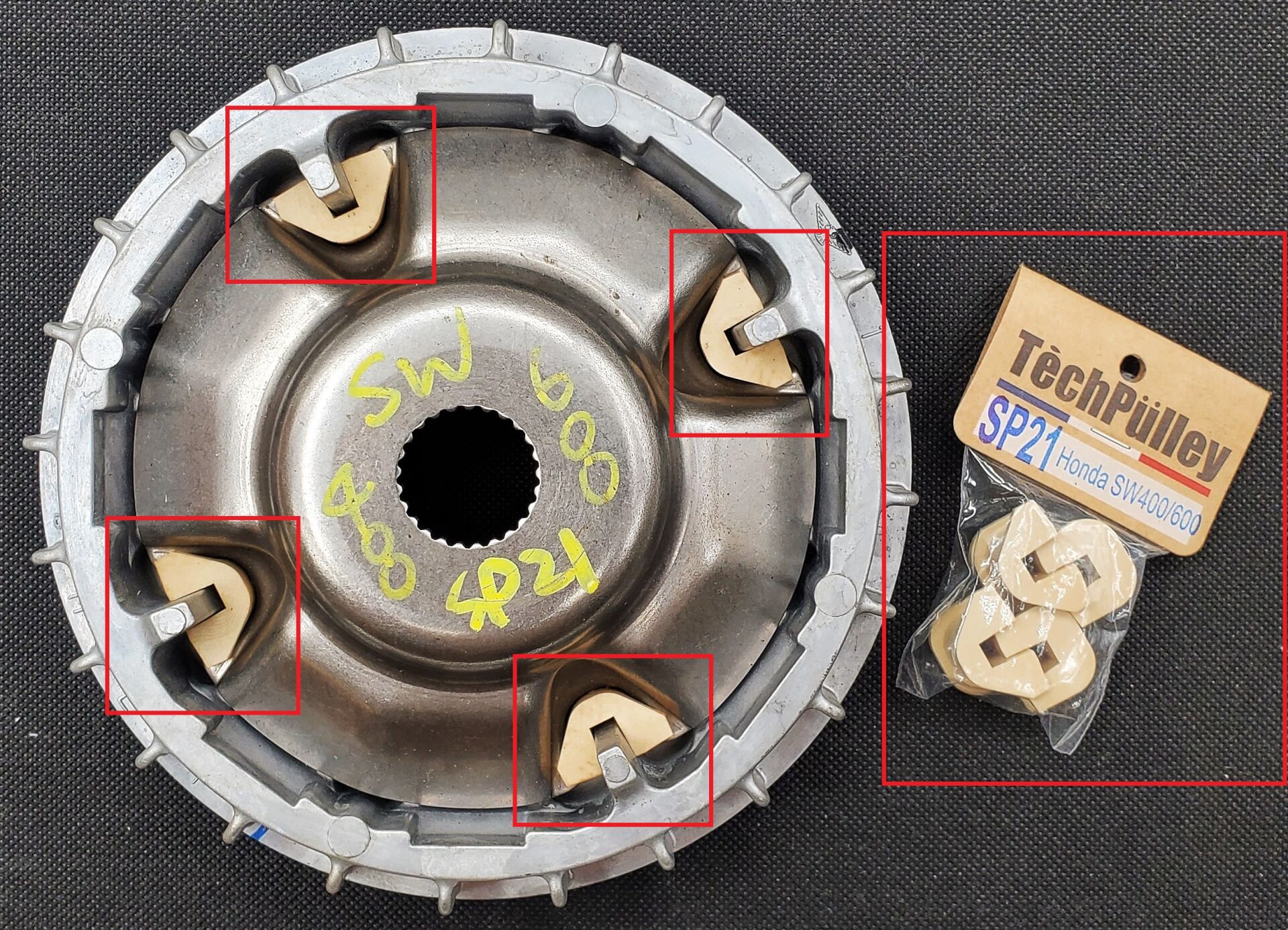 TECHPULLEY SP21(4pcs) KAYDIRICI KIZAK (Slider)