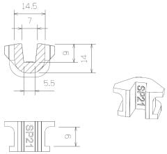 TECHPULLEY SP21(4pcs) KAYDIRICI KIZAK (Slider)