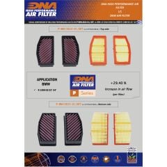 BMW R 1300 GS/RT (23-25) DNA TEMİZLENEBİLİR PERFORMANS HAVA FİLTRESİ