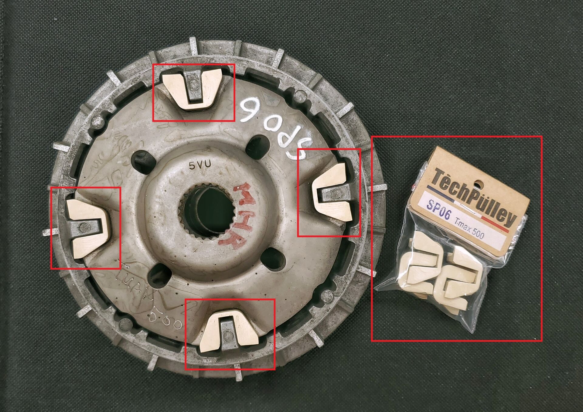 TECHPULLEY SP06(4pcs) KAYDIRICI KIZAK (Slider)