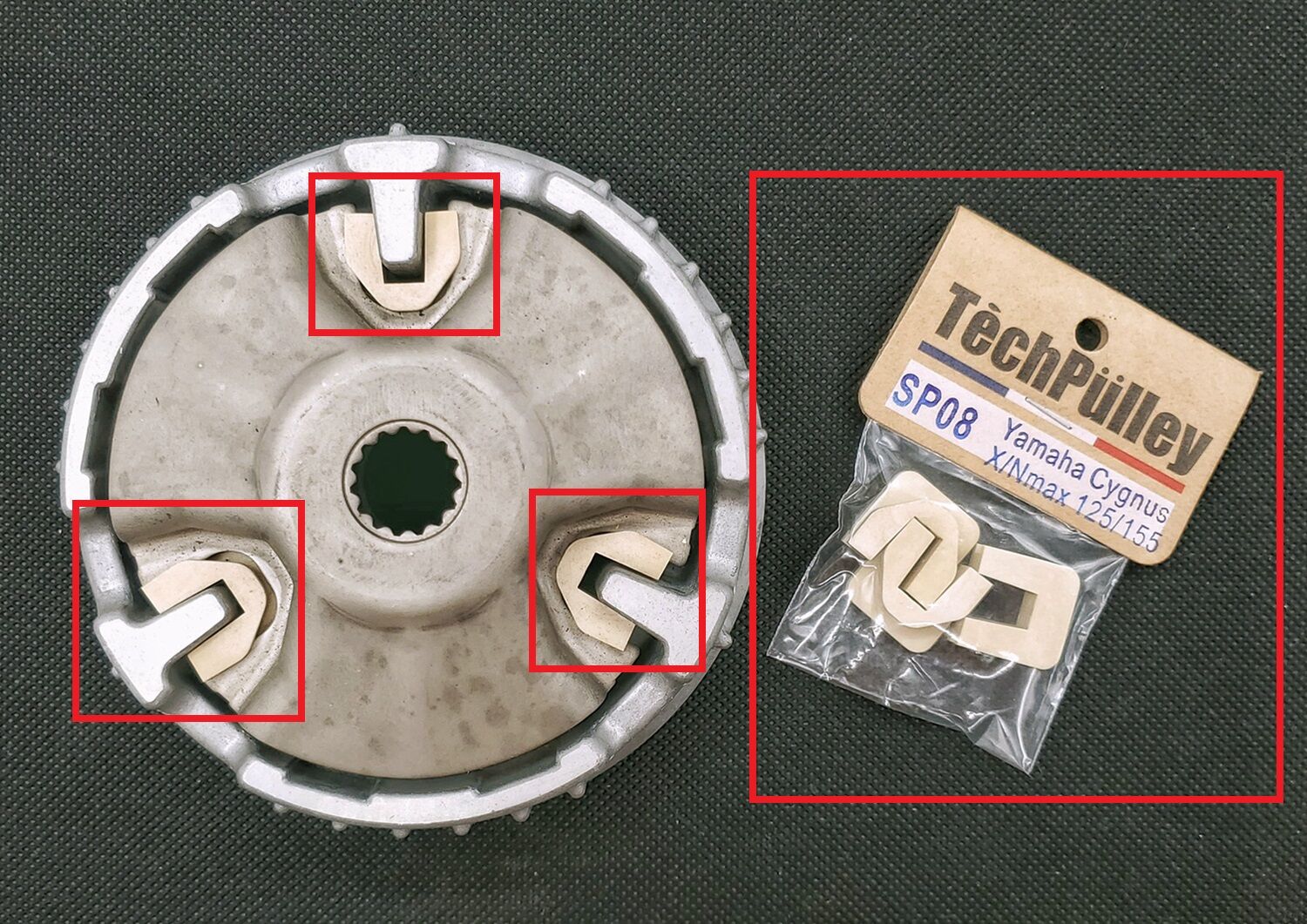 TECHPULLEY SP08(3pcs) KAYDIRICI KIZAK (Slider)