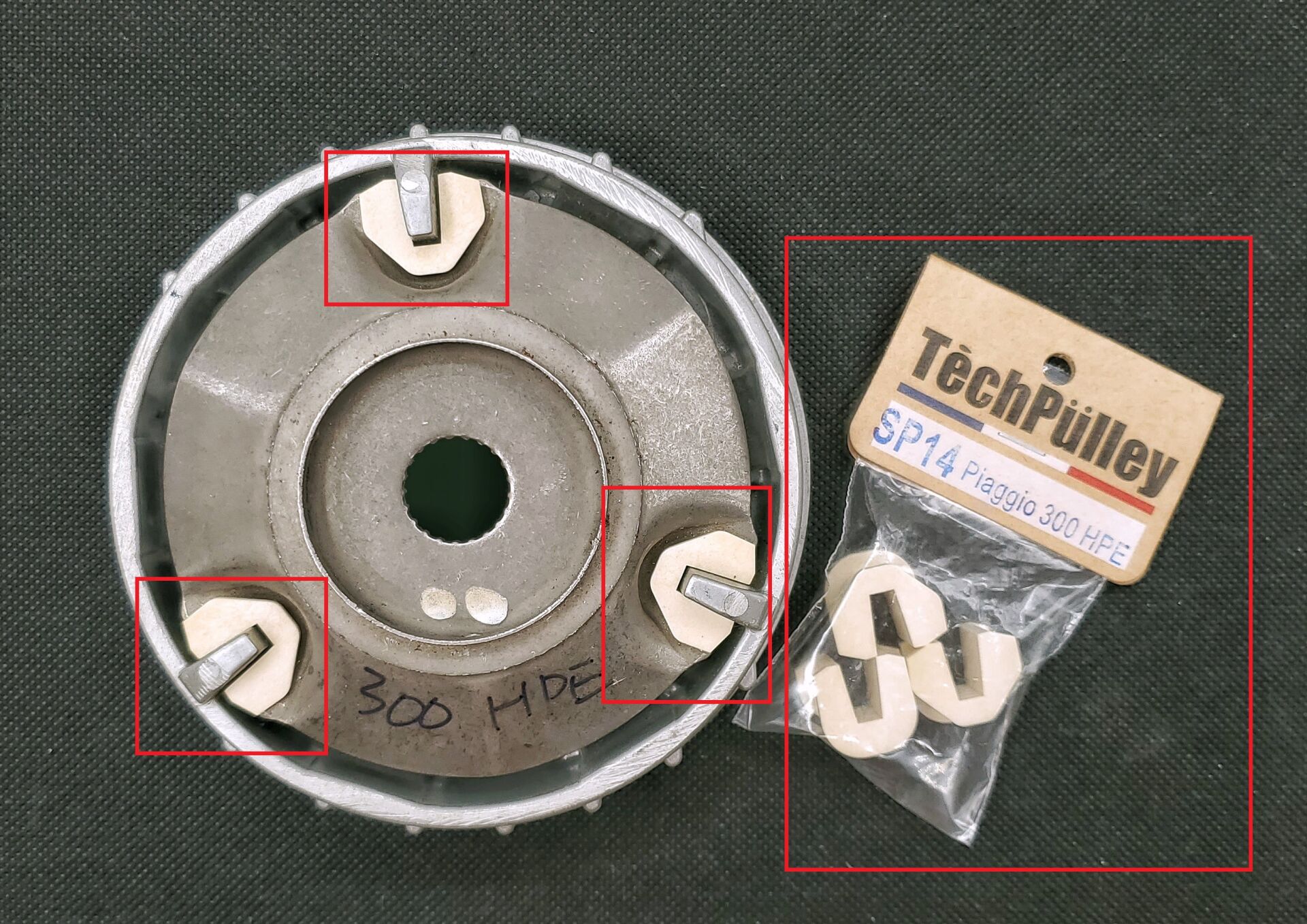 TECHPULLEY SP14(3pcs) KAYDIRICI KIZAK(Slider)