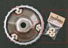 TECHPULLEY SP16(3pcs) KAYDIRICI KIZAK(Slider)